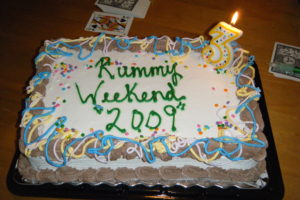 Rummy Weekend 2009 Cake
