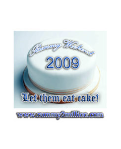 Rummy Weekend 2009 Cake Logo